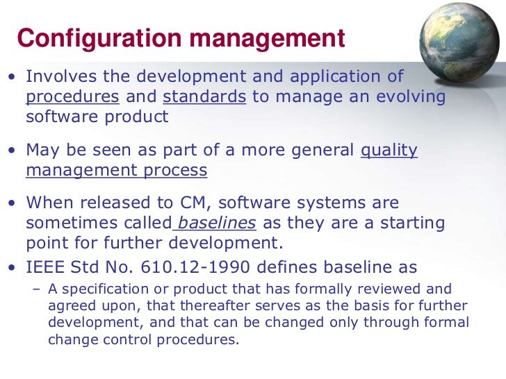 software configuration management resumes