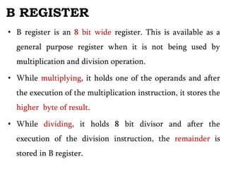 Microcontrollers and its applications unit 1 | PPTX
