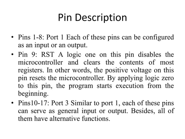 Microcontrollers and its applications unit 1 | PPTX | Computer ...