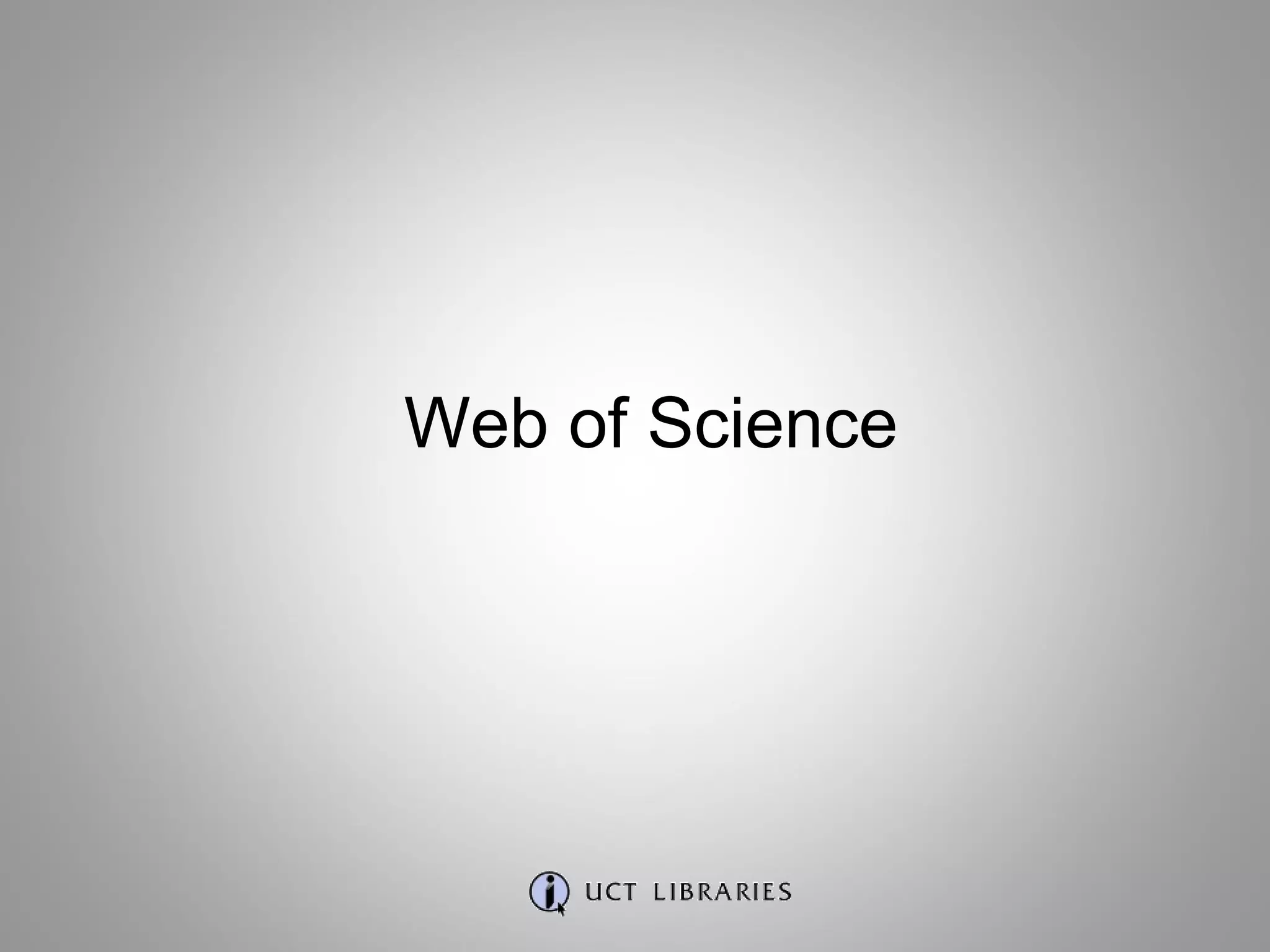 Web of Science 