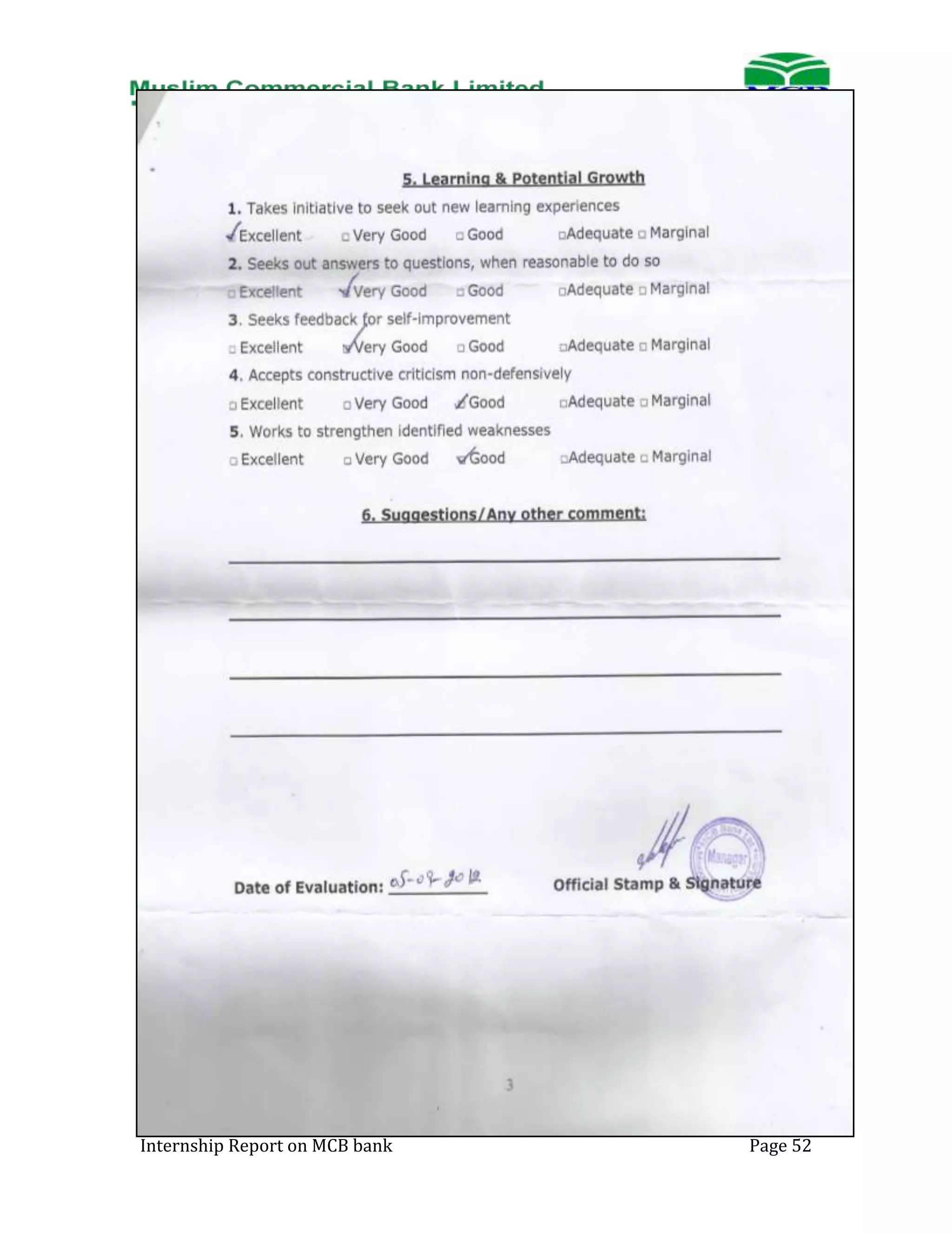 Internship Report on MCB bank

Page 52

 