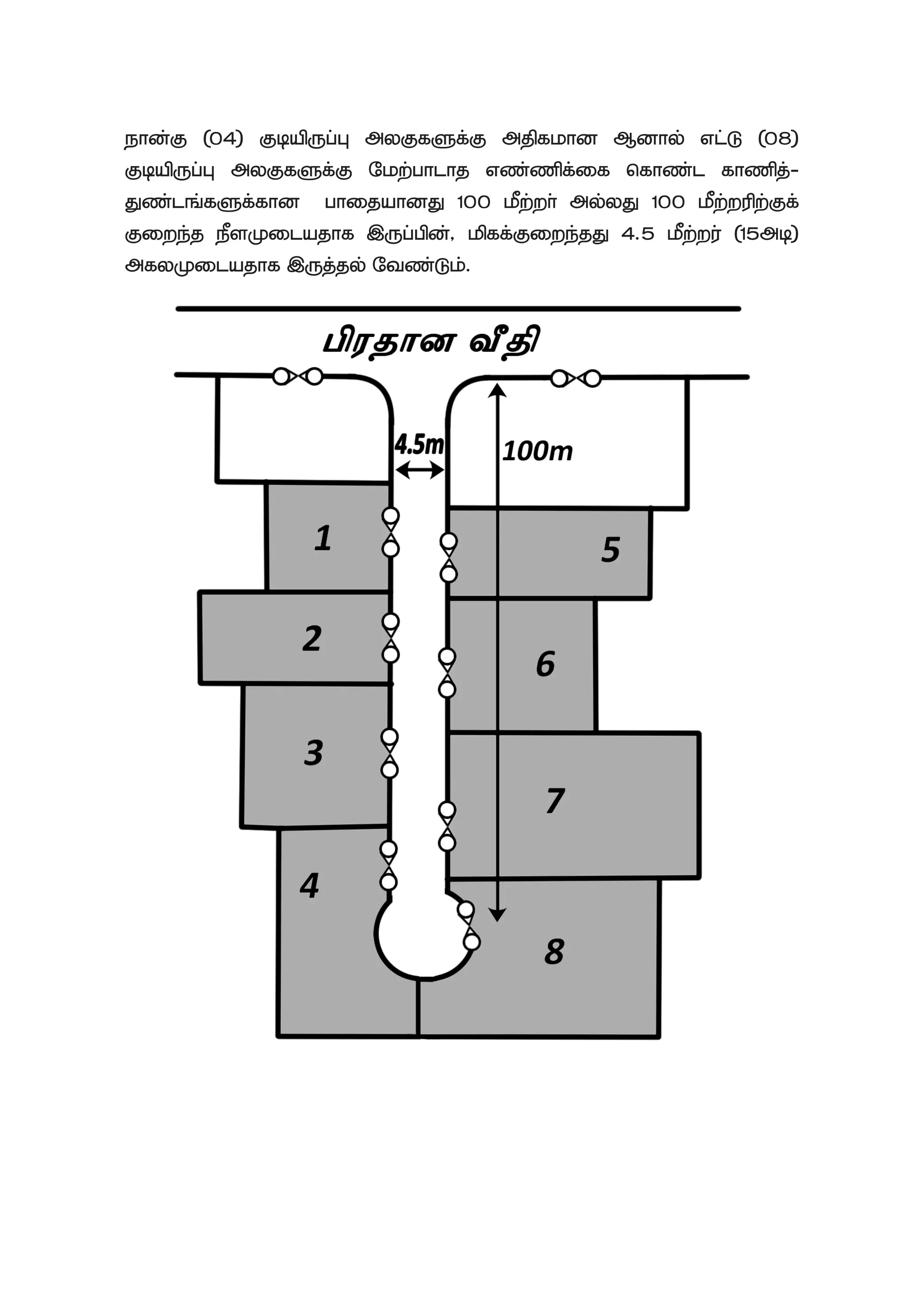ehd;F (04) FbapUg;G myFfSf;F mjpfkhd Mdhy; vl;L (08)
FbapUg;G myFfSf;F Nkw;ghlhj vz;zpf;if nfhz;l fhzpj;-
Jz;lq;fSf;fhd ghijahdJ 100 kPw;wh; my;yJ 100 kPw;wupw;Ff;
Fiwe;j ePsKilajhf ,Ug;gpd;> kpff;Fiwe;jJ 4.5 kPw;wu; (15mb)
mfyKilajhf ,Uj;jy; Ntz;Lk;.
 