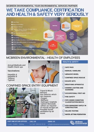 Mcbreen Environmental Brochure | PDF