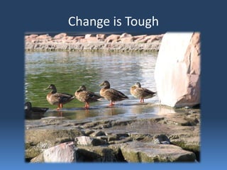 Change is Tough
 