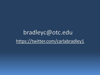 https://twitter.com/carlabradley1
 