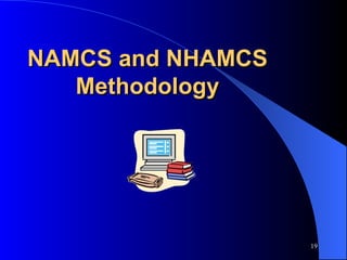 NAMCS and NHAMCS Methodology 