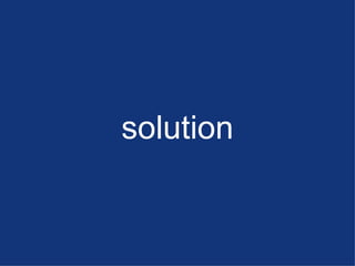 solution 
