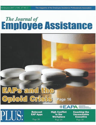 McCann - EAPs and the Opioid Crisis JEA cover story