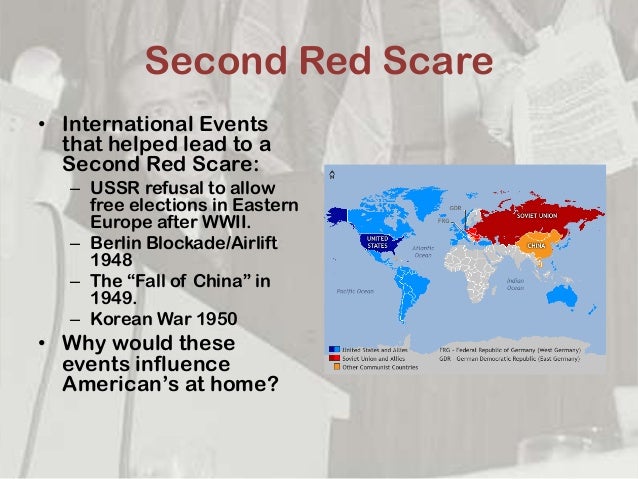 joseph mccarthy and the red scare second red scare