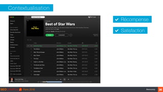 ‹#›#seocamp 36
Contextualisation
Récompense
Satisfaction
 