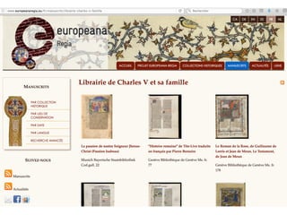 avril 2016 : lancement de la Collection d’inventaires anciens
de la France médiévale et d’Ancien Régime
Un exemple : le Sa...
