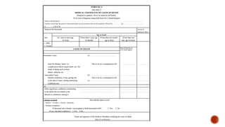 MCCD- medical certificate of cause of death | PPTX