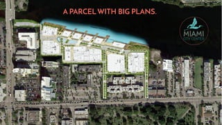 A PARCEL WITH BIG PLANS.
 