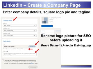 LinkedIn Business Basics for the Beginner | PPTX