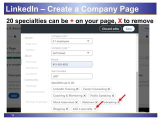 LinkedIn Business Basics for the Beginner | PPTX