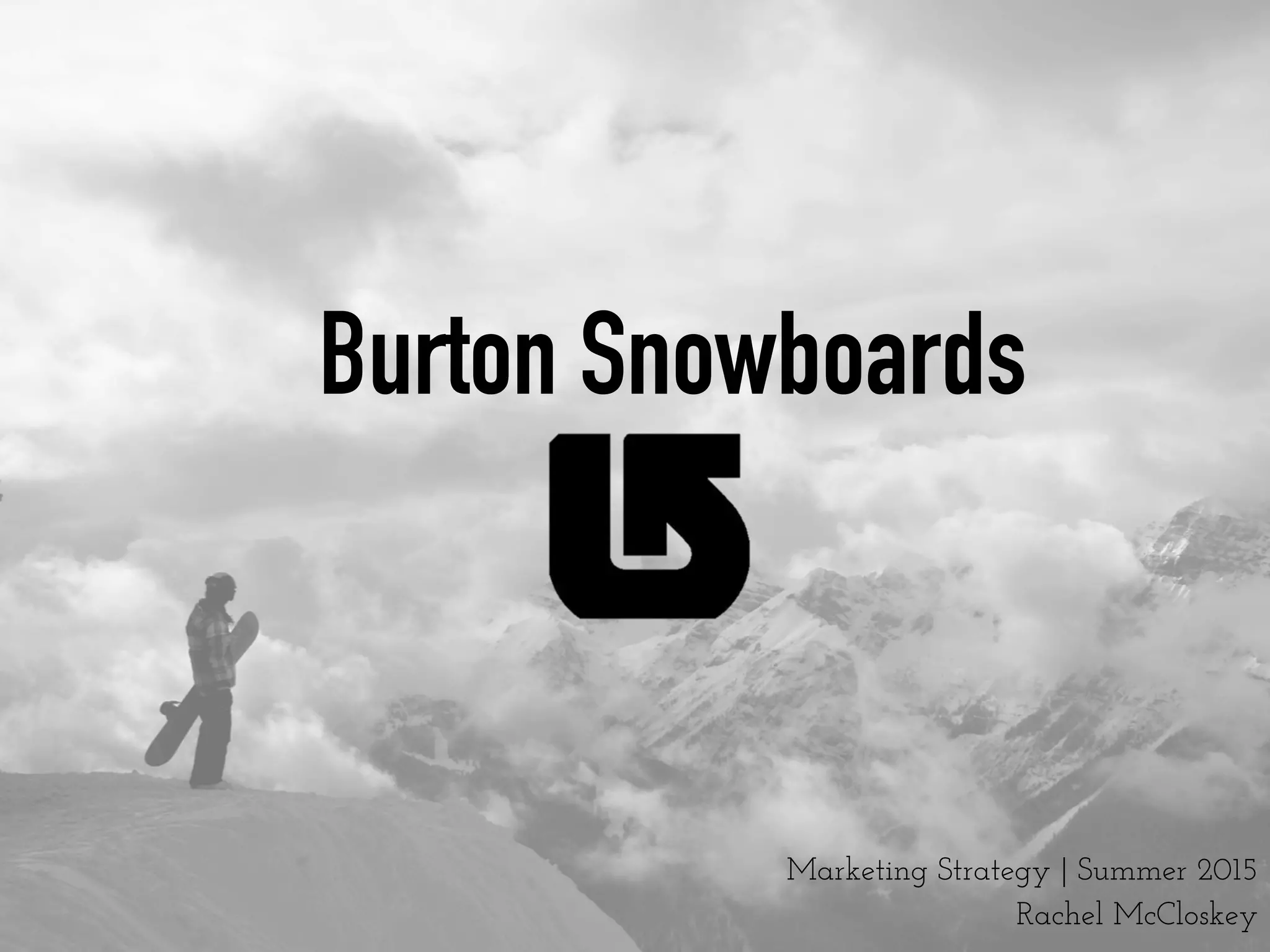 Mccloskey Burton Marketing Strategy PPT