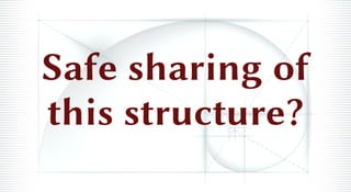 Safe sharing of
this structure?
 