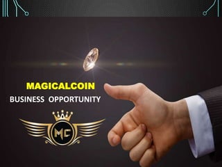MAGICALCOIN
BUSINESS OPPORTUNITY
 