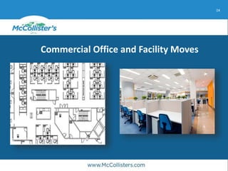 24
Commercial Office and Facility Moves
 