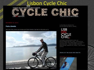 Lisbon Cycle Chic
 