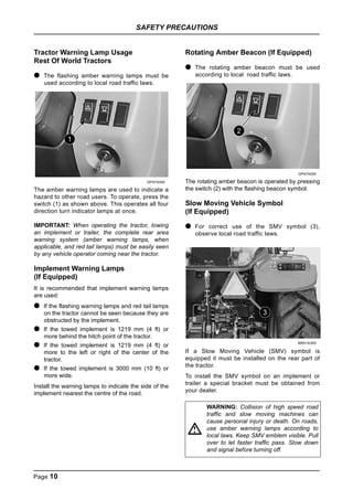 Mc cormick mc135 power6 tractor operator manual PDF
