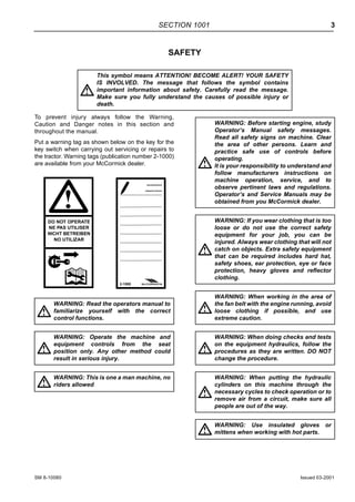 Mc cormick mc80 tractor service repair manual | PDF