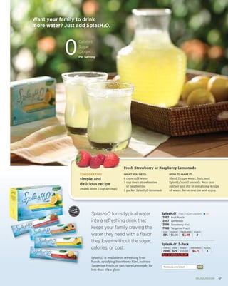 Splash2o Raspberry The Best Wellness Products in the Planet | PDF
