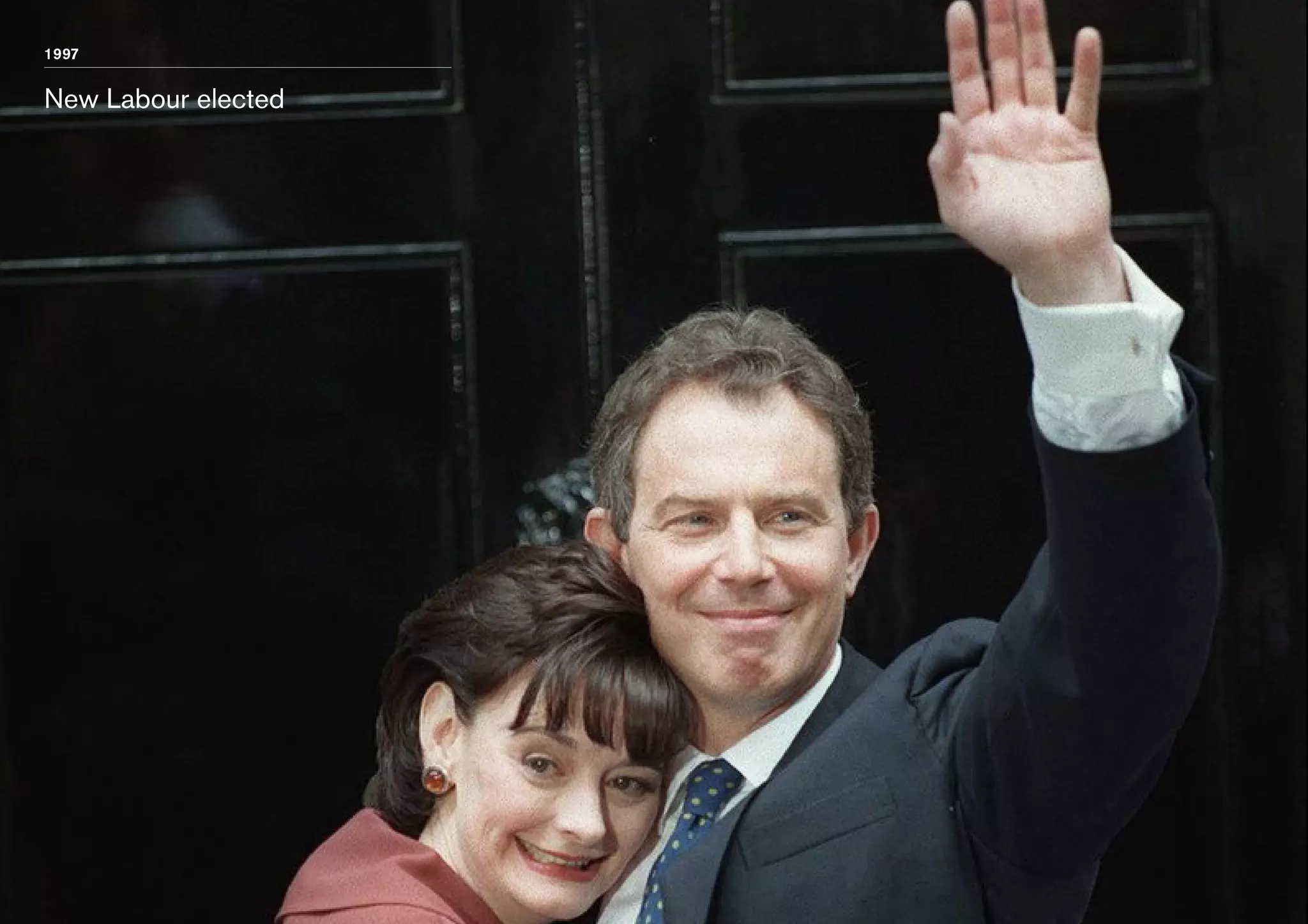 1997

New Labour elected

 