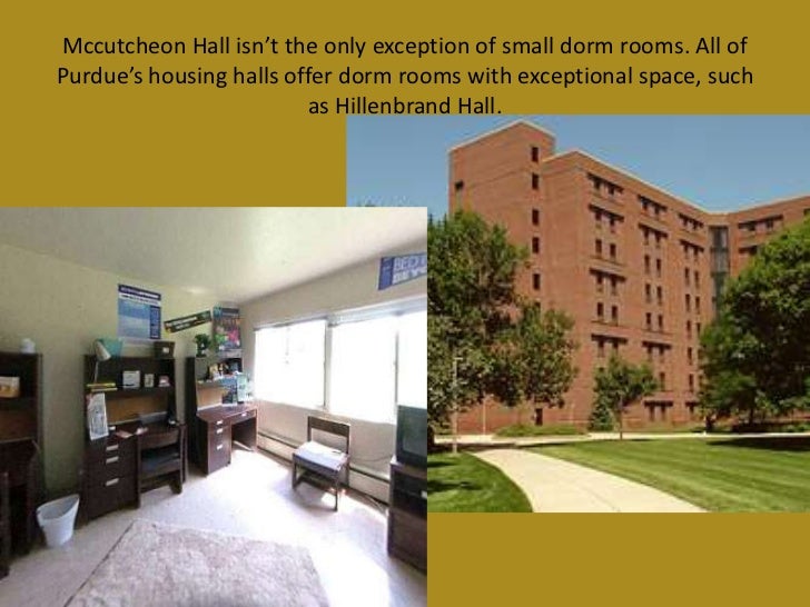 purdue dorm sizes