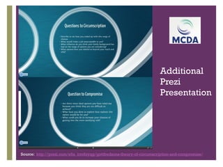 +
Additional
Prezi
Presentation
Source: http://prezi.com/e5a_irm6zyqg/gottfredsons-theory-of-circumscription-and-compromise/
 