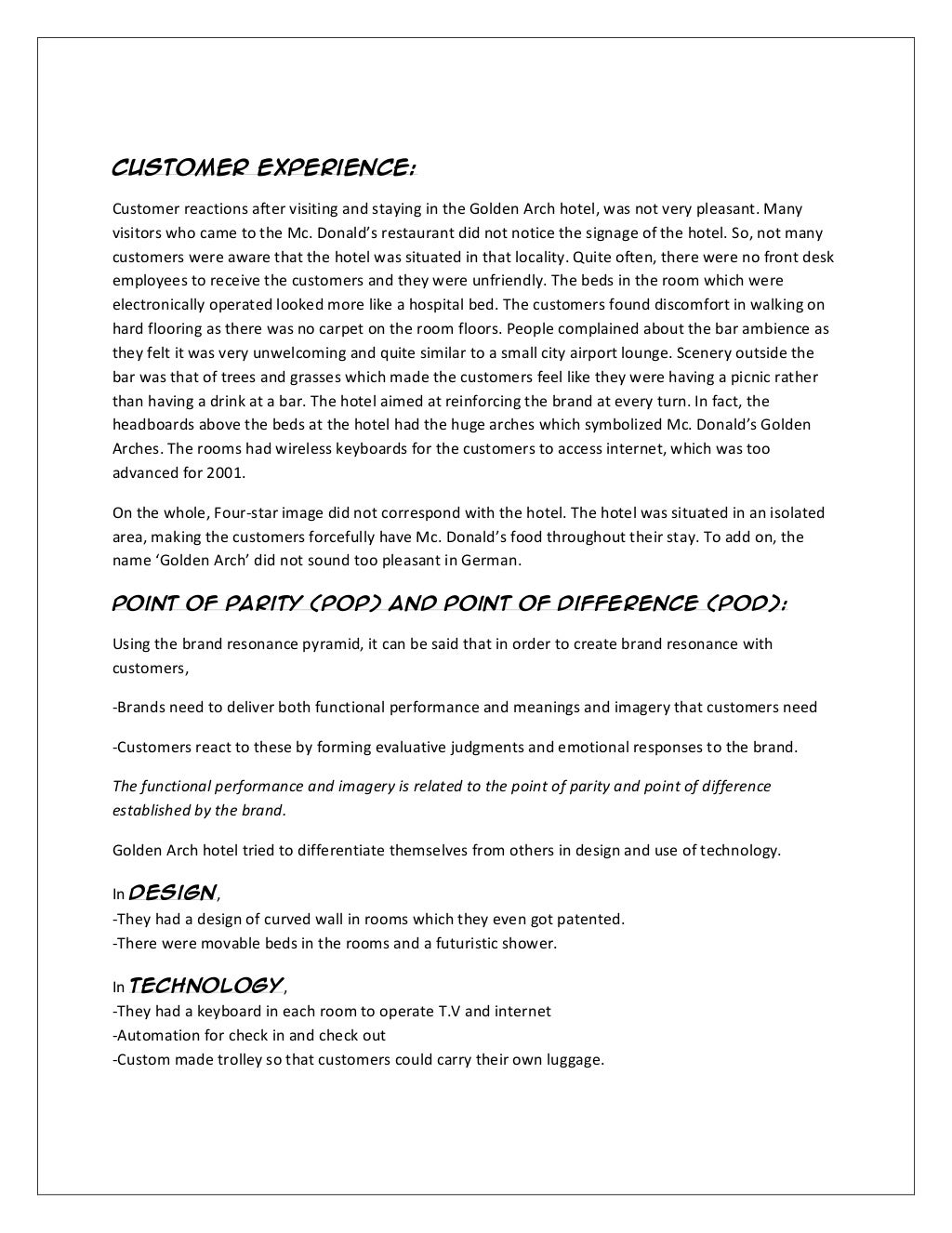 Golden arches picture