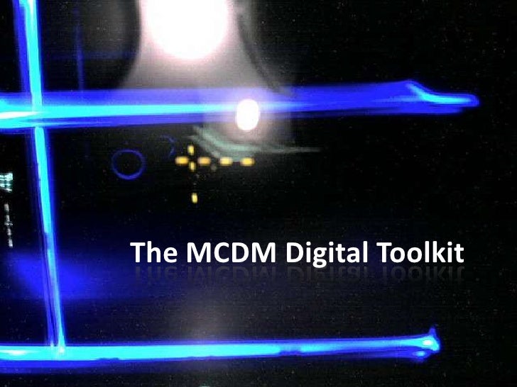 MCDM Digital Toolkit
