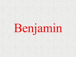 Benjamin 