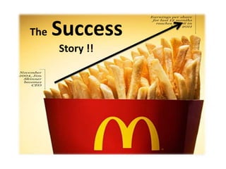 The Success
Story !!
 