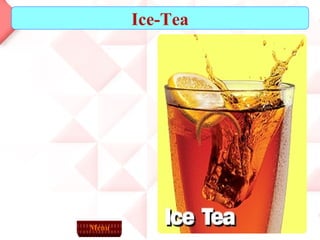 Ice-Tea Menu 