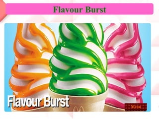 Flavour Burst Menu 