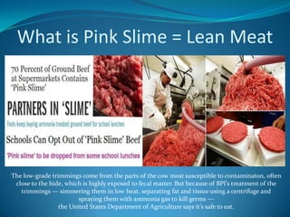 Slimed Meat Mcdonalds | PPTX