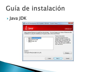  Java JDK
 
