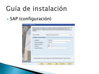  SAP (configuración)
 