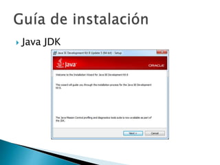  Java JDK
 
