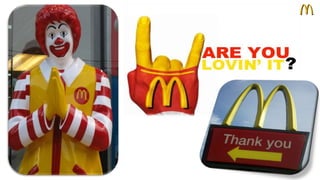 Mc donald's customer loyalty programs and customer relationship management