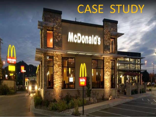 mcdonald's o2 case study