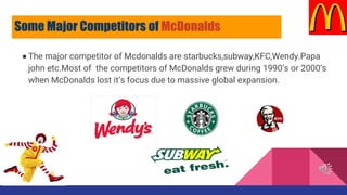 Mc donalds - Case study project -voiceover | PPTX