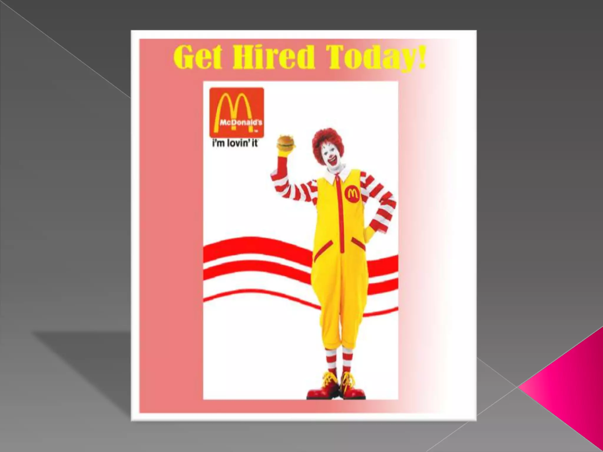 McDonalds Application PPTX mcdonalds-application-pptx