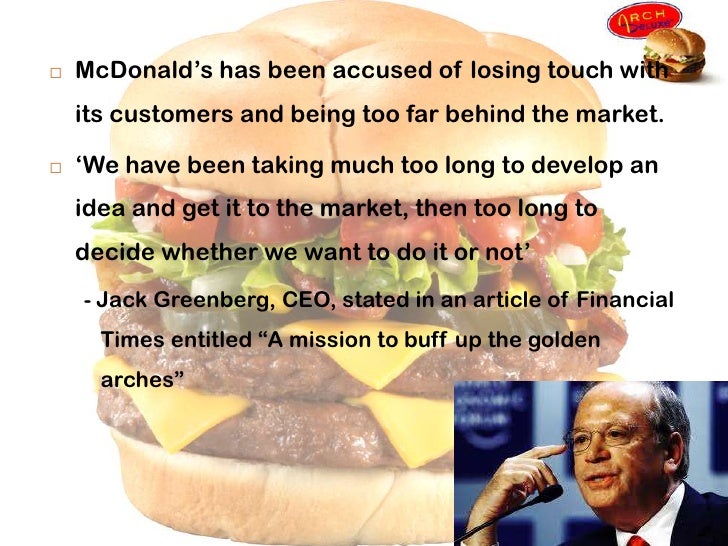 Mc donald’s arch deluxe