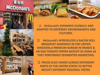 McDonald's Marketing Excellence