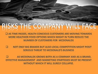 McDonald's Marketing Excellence