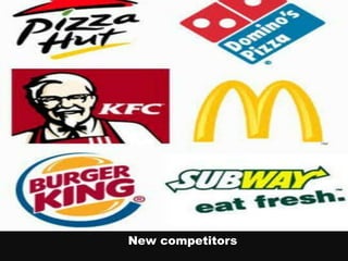 New competitors
 