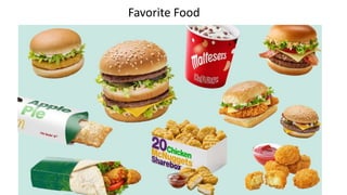McDonald's celebrity partnership | PPTX