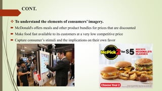 Mcdonald's and consumer behavior